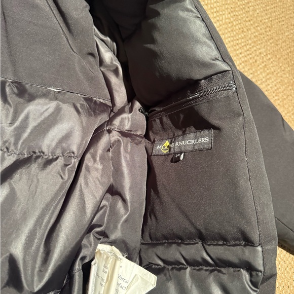 Moose knuckles Girls black winter bomber jacket - Picture 9 of 11